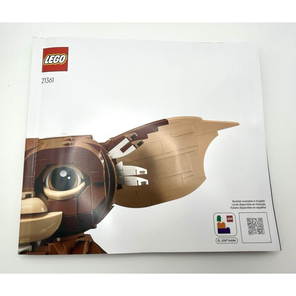 LEGO Manual Only Booklet Gremlins Gizmo 21361 Free Shipping